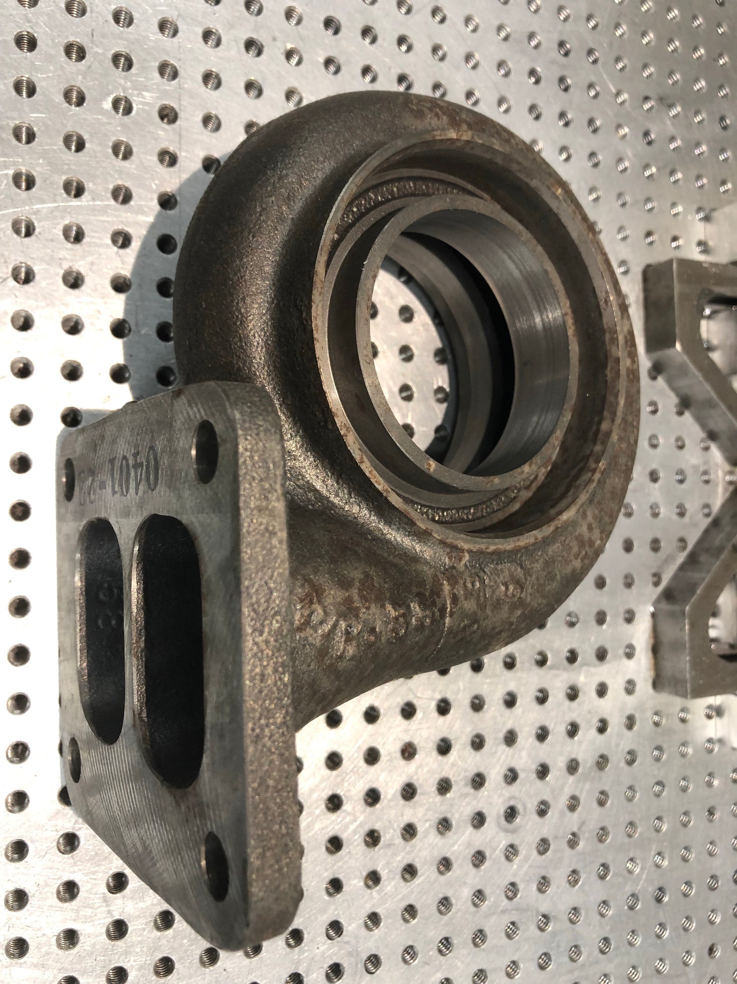 O.E. Garrett GT/GTX35 T4, twin-scroll turbine housing, 0.58A/R