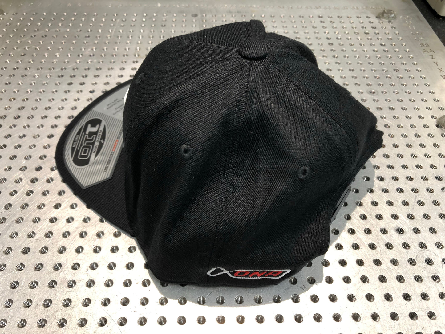 TiALSport/Xona Rotor Flexfit 110 Hat, Black with 3D embroidery