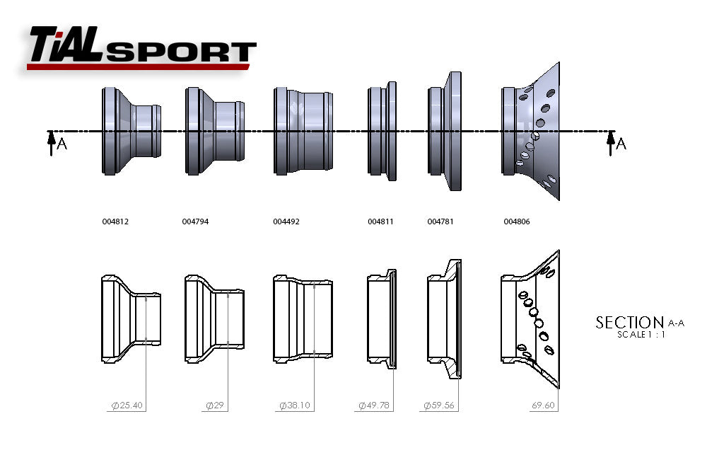 TiALSport QRJ Blow-Off Valve-SEE OPTIONS