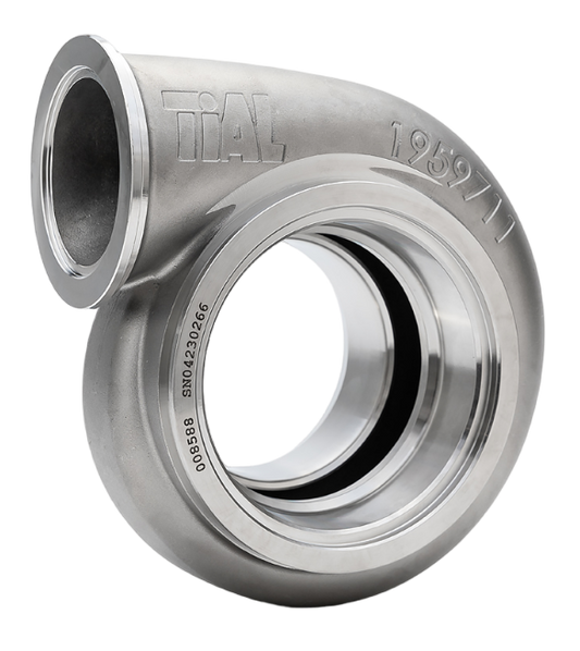 *BLEM* TiALSport SS V-flanged Mid-Large-Frame SX/SX-E Turbine Housings-SEE OPTIONS