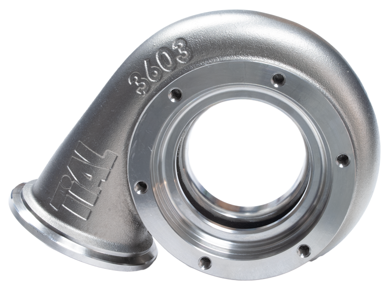 *BLEM* TiALSport SS V-flanged Small-Frame GT/GTX Turbine Housings-SEE OPTIONS