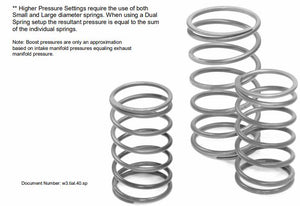 TiALSPort F and V Series Wastegate Springs-CHOOSE OPTION