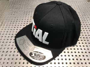 TiALSport/Xona Rotor Flexfit 110 Hat, Black with 3D embroidery